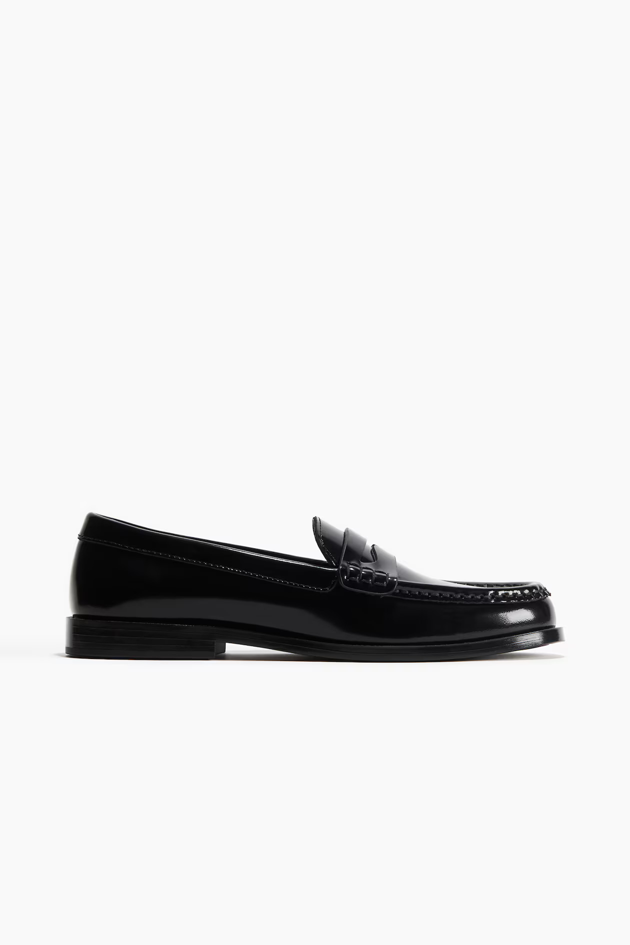 Leather loafers - Black - Ladies | H&M US | H&M (US + CA)