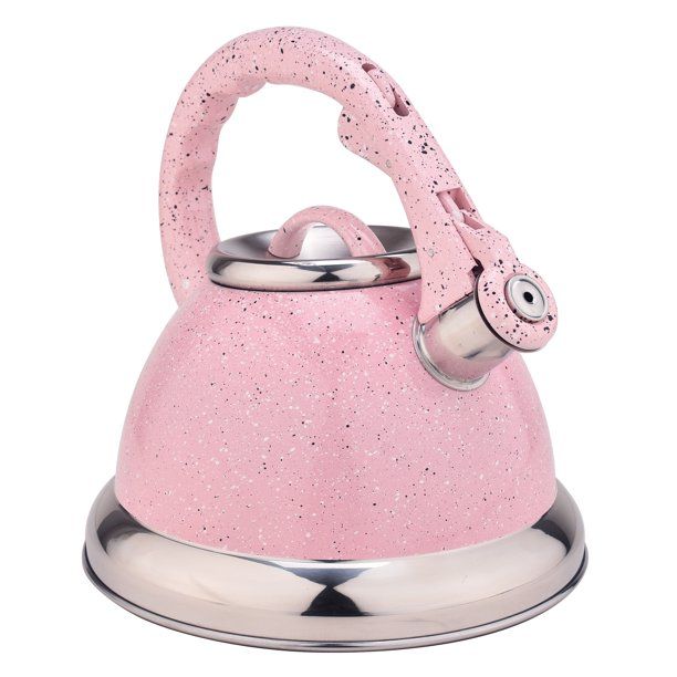 ARC USA 0034 3.2L Pink Tea Kettle Food Grade Stainless Steel with Heat Resistance Handle and Loud... | Walmart (US)