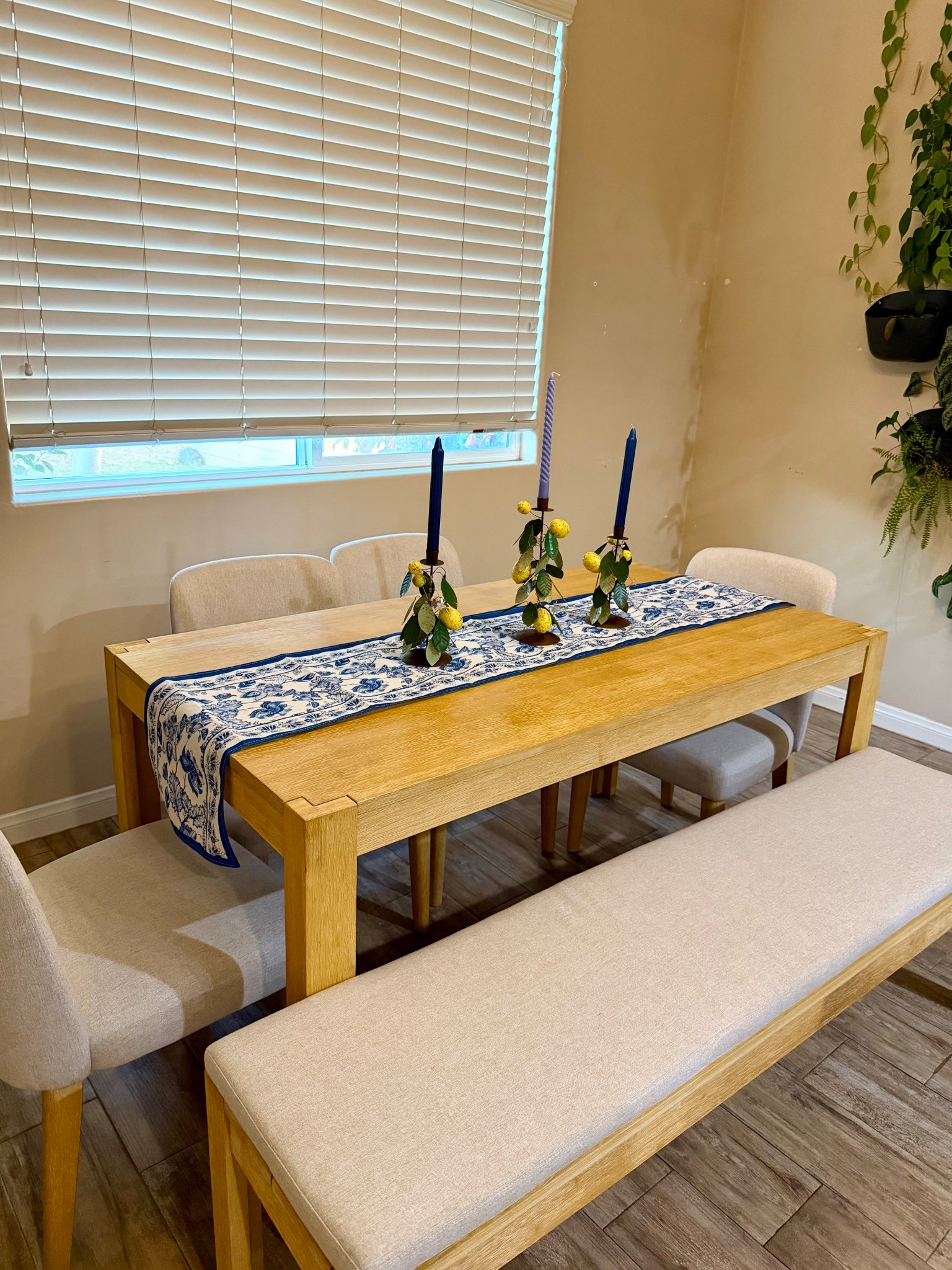 Summer tablescape 💙🍋
#summertable #amazon 

#LTKdayinmylife #LTKU #LTKHome