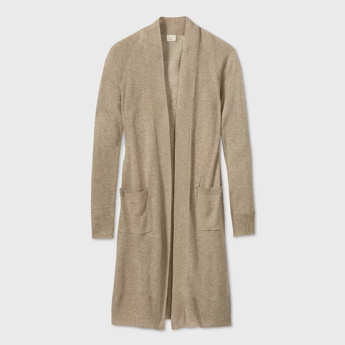 Women's Linen Blend Duster Cardigan - A New Day™ | Target