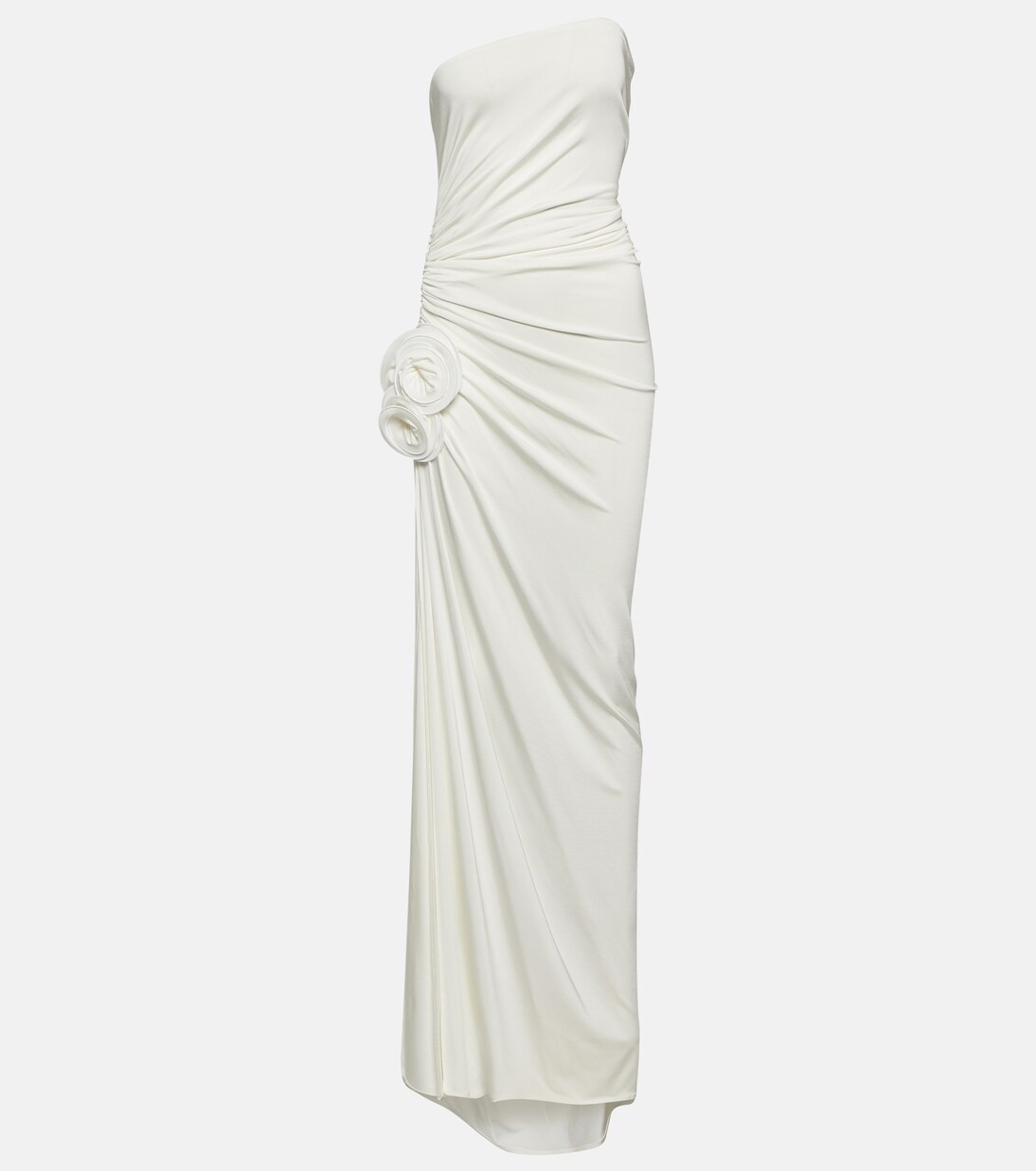 Floral-appliqué strapless gown | Mytheresa (US/CA)