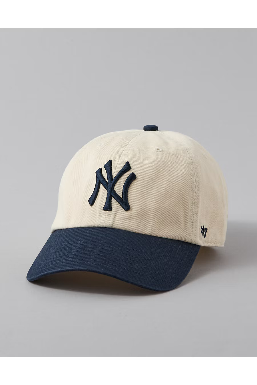 47 New York Yankees Two-Tone Baseball Hat Men's Navy One Size | American Eagle Outfitters (US & CA)