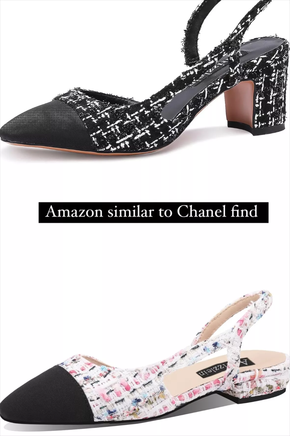 chanel slingback sandals