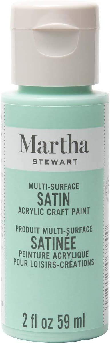 Martha Stewart Crafts MS320-12 Multi-Surface Satin Acrylic Craft Paint in Assorted Colors (2-Ounc... | Amazon (US)