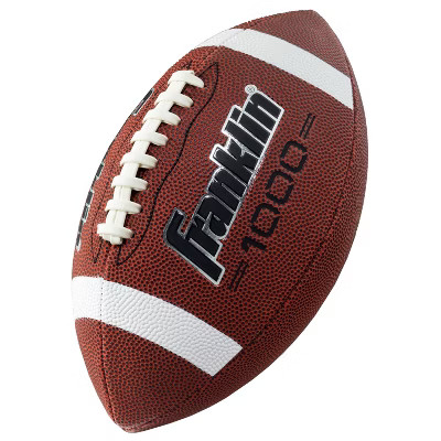 Franklin Sports 1000 Series Grip-Rite Junior Football - Brown | Target