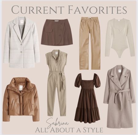 Current Fall Favorites. Great pieces to help you transition into the cooler weather. #abercrombieandfitch 

#LTKsalealert #LTKstyletip #LTKSeasonal