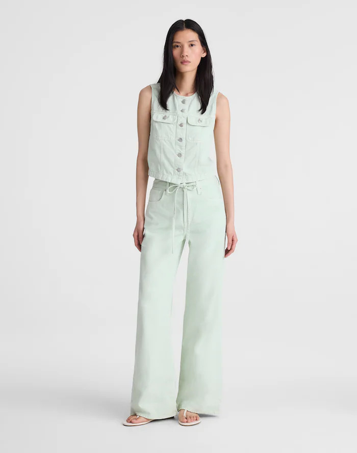 Madewell x Shopbop Ultimate Wide-Leg Jean in Airy Denim | Madewell
