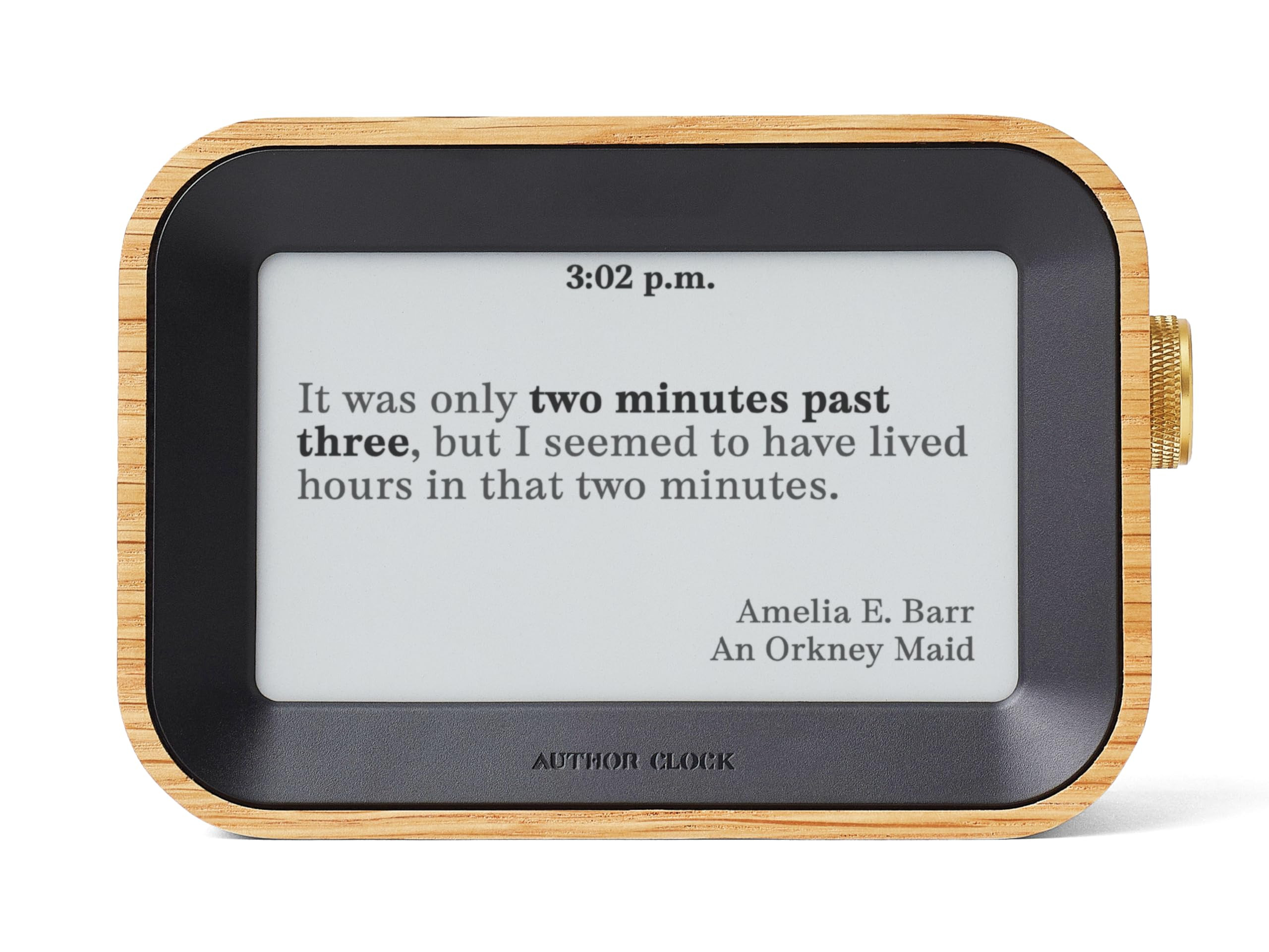 Author Literary Quote Clock – Tells Time Using Book Quotes | Unique Gift for Book Lovers | New ... | Amazon (US)