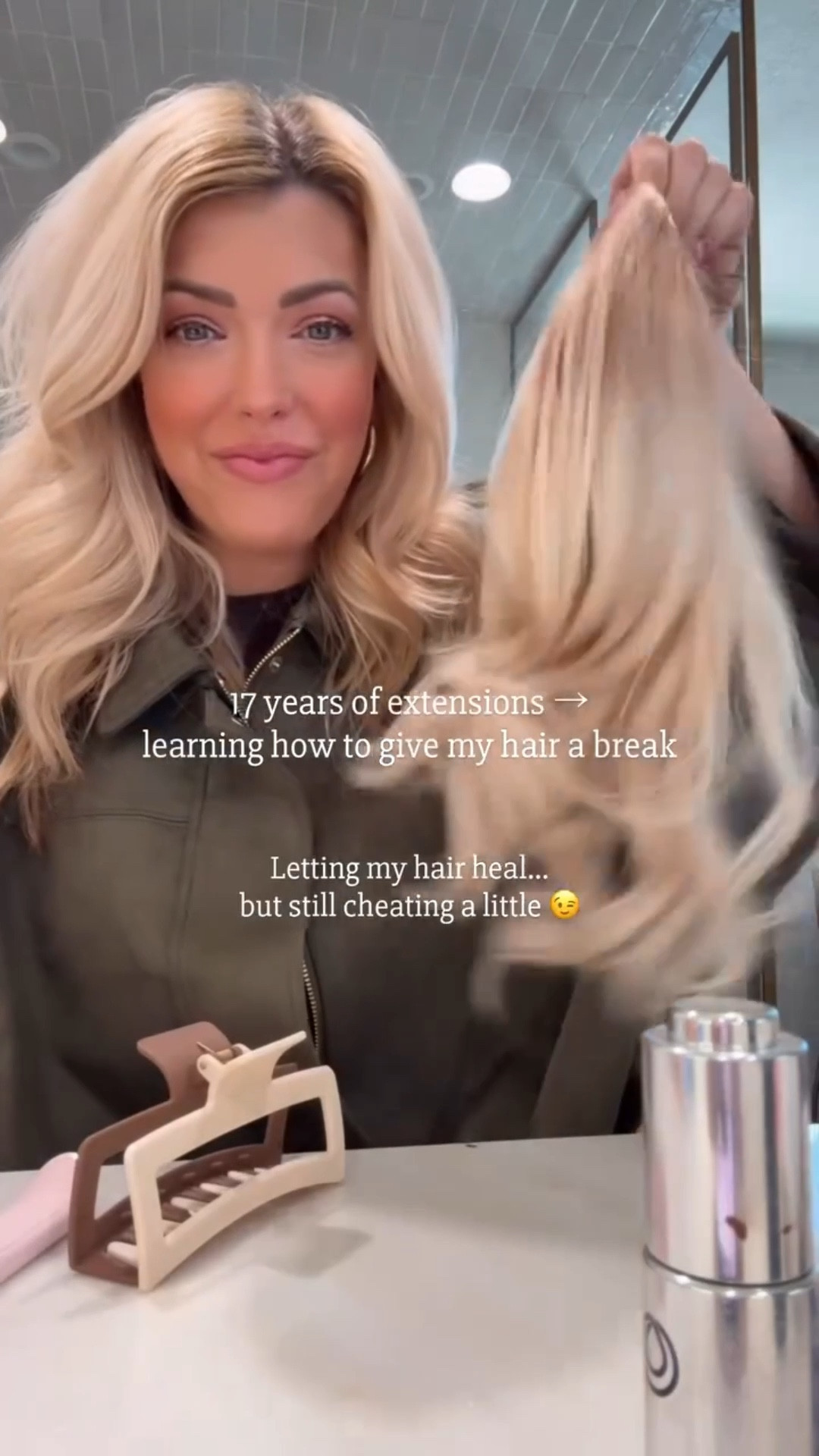 Find me on IG for all the haircare products used. 🫶🏼
@mamastimeout