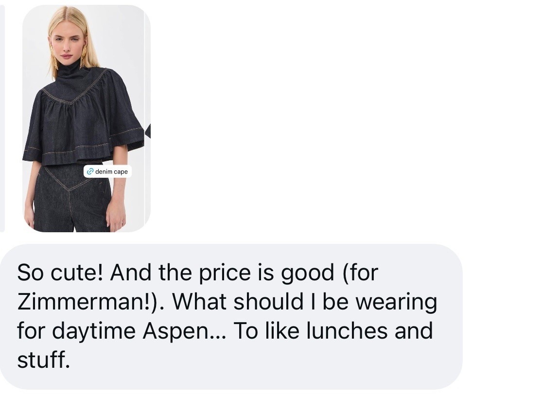 What I wore in Aspen daytime