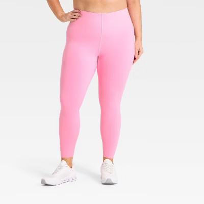 Women's Super Flex Ultra High Rise Bonded Leggings - All In Motion™ Pink 3X | Target