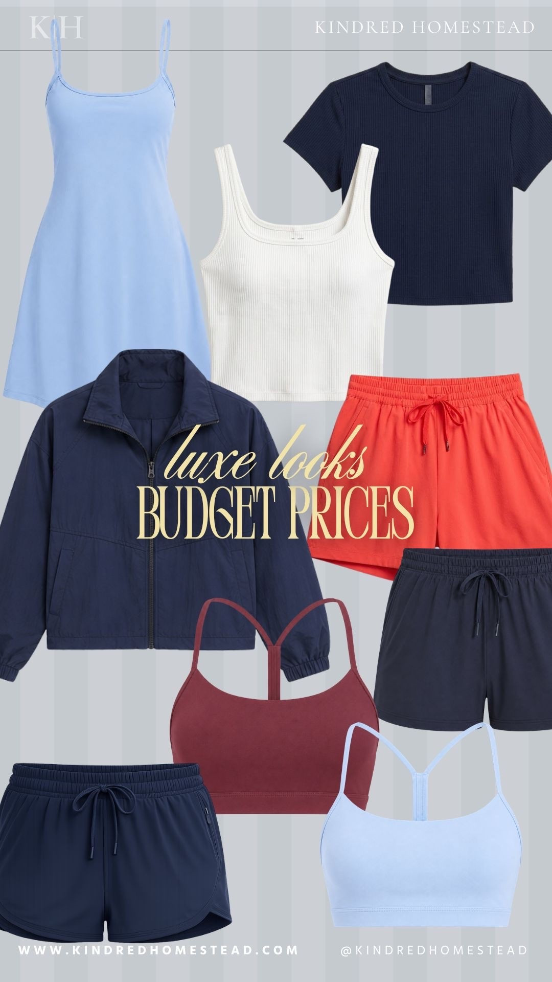 Luxe activewear looks without the luxury price tag. ✨

If you’re looking for affordable athletic wear that looks high-end, these workout clothes are some of my favorite finds. Think flattering leggings, supportive sports bras, elevated matching sets, and comfortable activewear pieces that work just as well for errands as they do for the gym.

Whether you’re building a capsule workout wardrobe, refreshing your fitness essentials, or searching for budget-friendly activewear that feels designer-inspired, these pieces deliver style, comfort, and performance without the splurge.

Shop my favorite affordable athletic wear, matching workout sets, gym outfits, and athleisure essentials through the link. 🤍