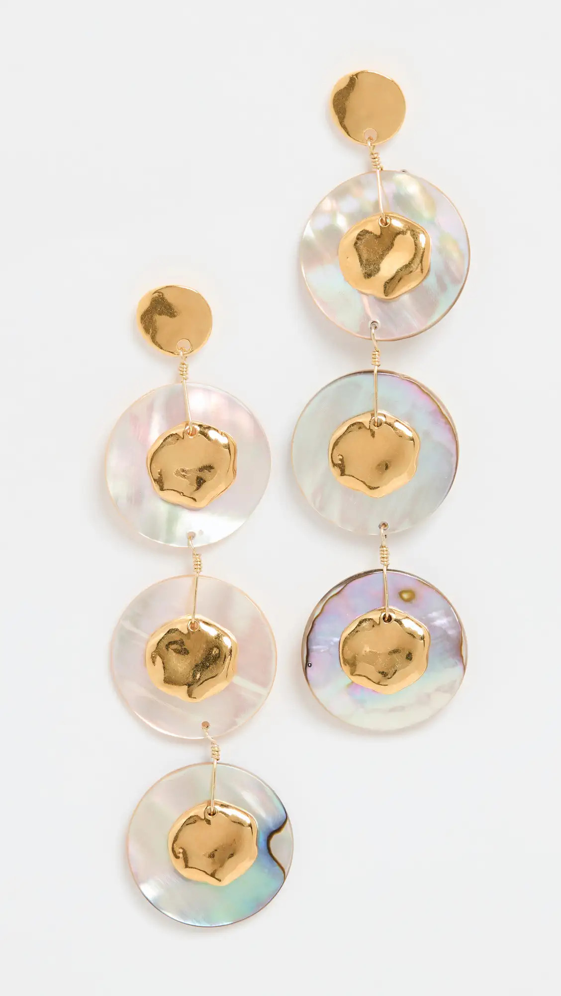 Chan Luu Abalone Coin Earrings | Shopbop | Shopbop
