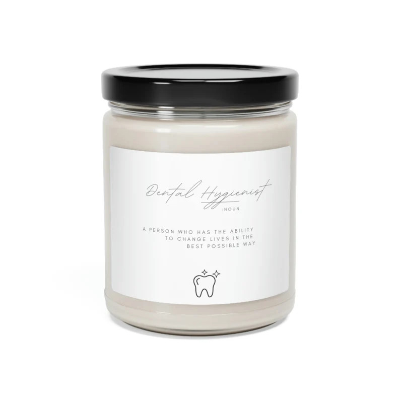 Dental Hygienist Soy Candle, 9oz | Etsy (US)