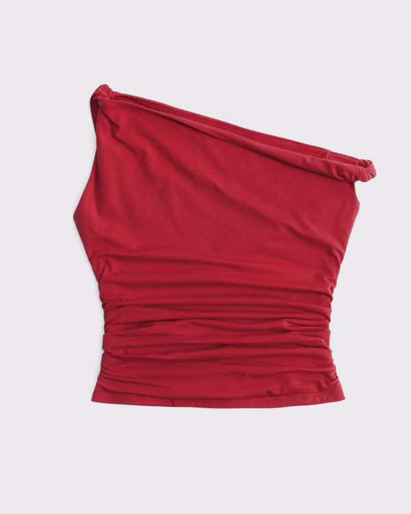 Asymmetrical Twist Top | Abercrombie & Fitch (US)