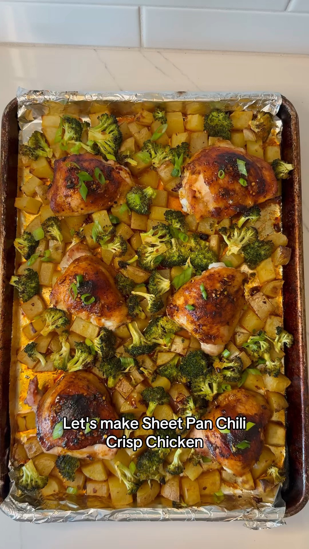 Let’s make Sheet Pan Chili Crisp Chicken!
Here’s the recipe ❤️
https://wolfcaster.kitchen/recipes/f/sheet-pan-chili-crisp-chicken

#LTKdayinmylife #LTKfoodie #LTKHome
