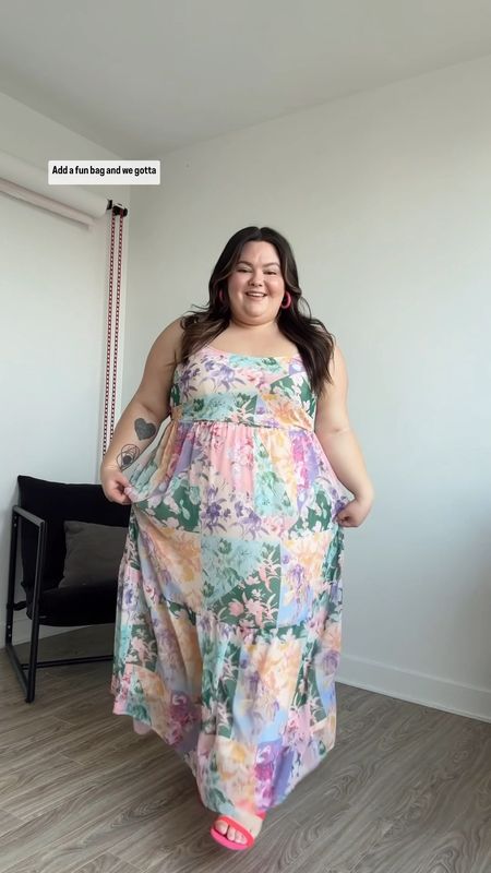 Spring has sprung. Ok? Lane Bryant  I’m wearing an18/20 in this plus size maxi dress. I’m wearing a 46C in my Cacique balcony bra. 💐 USE CODE NATALIEFS FOR FREE SHIPPING 💐
[AD]

#LTKmidsize #LTKplussize #LTKsalealert