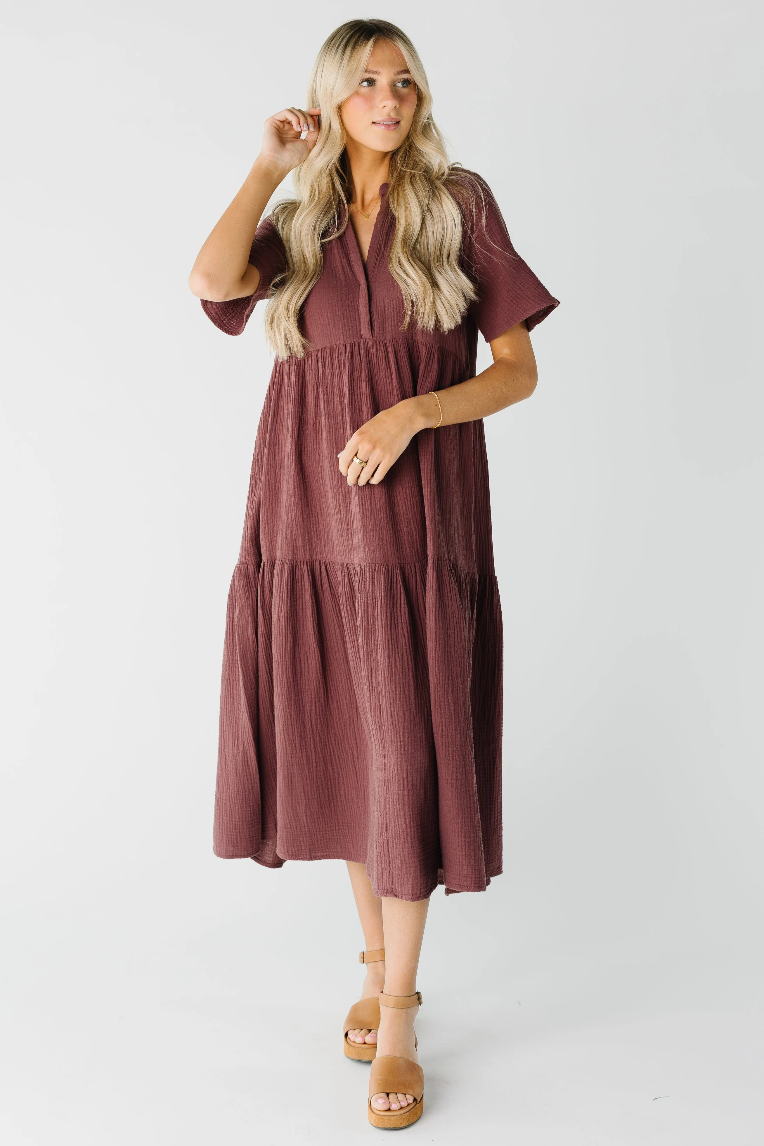 Brass & Roe Pondering Gauze Maxi Dress | Called To Surf