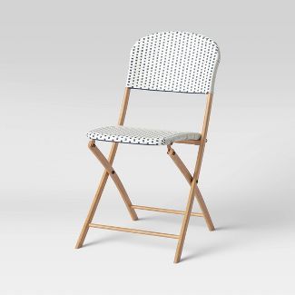 French Cafe Folding Patio Bistro Chair - Threshold&#8482; | Target