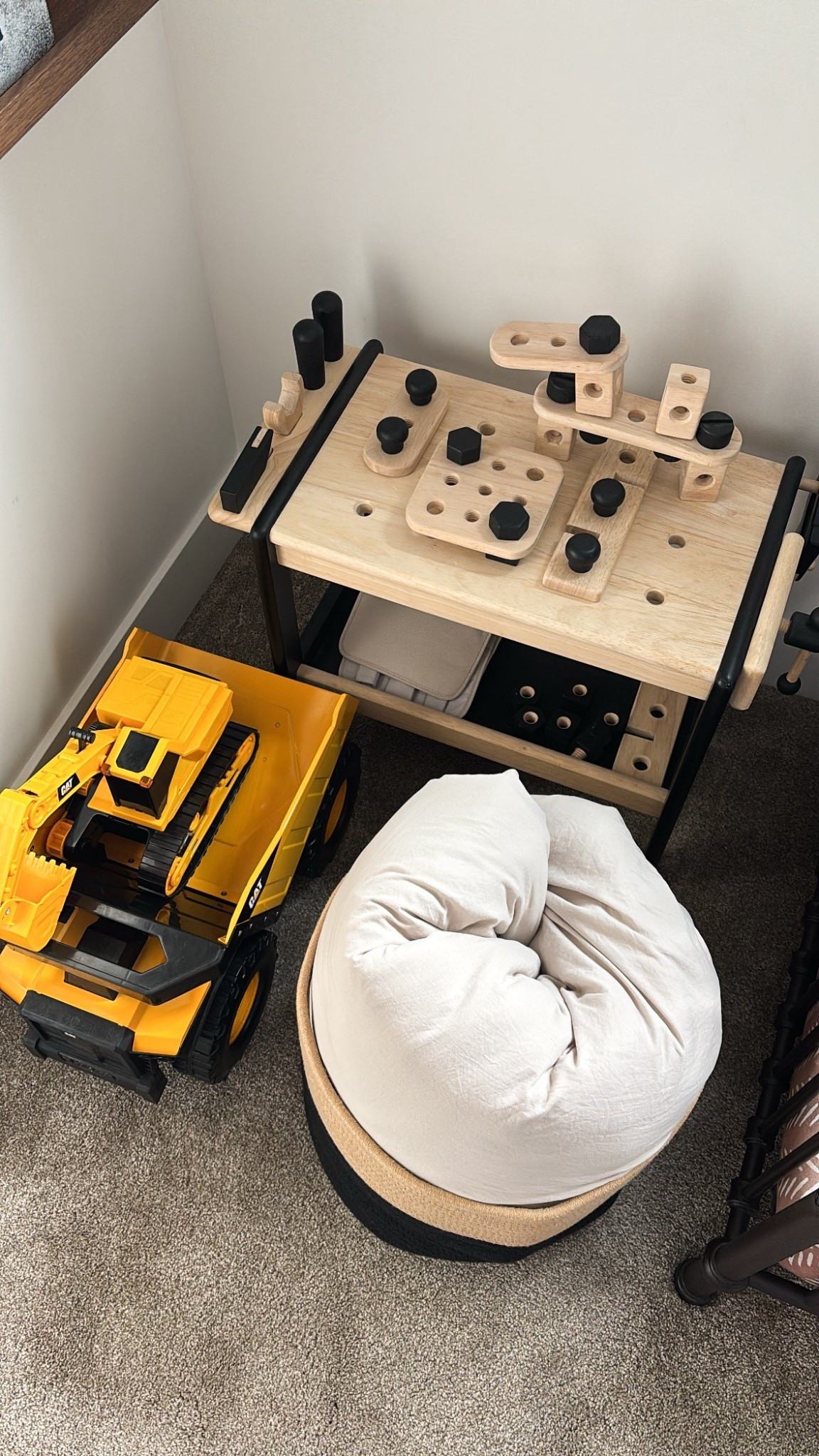 Making beds can be surprisingly hard with fibromyalgia. My hands hurt, my strength is significantly limited, and bending down is tough on my body.

When I planned Carter’s toddler bed, I thought I’d use a twin duvet and drape it open at the bottom. Once Mike put the bed together I realized that style wouldn’t work.

I tried a few different ways to make it look nice but it either looked messy or was too hard for me to remake every day.

So I tried something different. A basket. I roll the duvet up and place it beside his bed. It looks cute and makes mornings so much easier for me.

Sometimes a small change can make a big difference. 

Little Man Cave | Toddler Boy Room | Amazon Canada | Wayfair Canada

#LTKHome #LTKmomlife #LTKKids