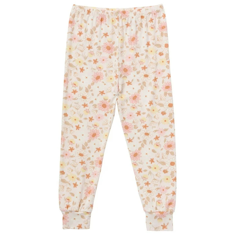 Modern Moments by Gerber Toddler Neutral Super Soft Tight Fitting Pajama Set, 2-Piece, Sizes 12 M... | Walmart (US)