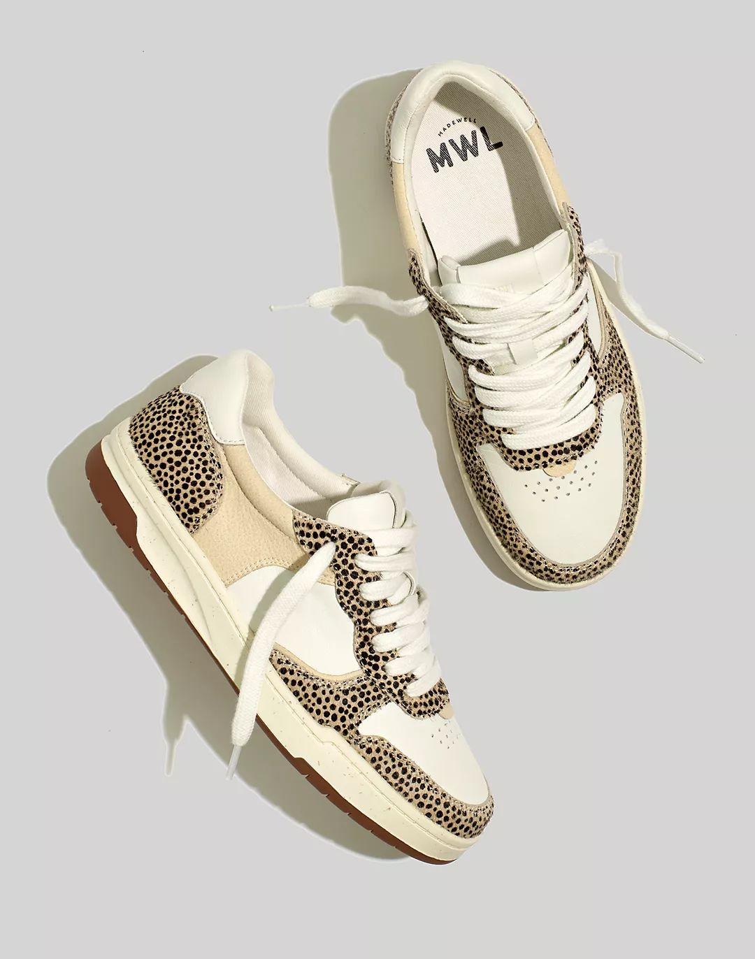 Court Sneakers in Spotted Calf Hair | Madewell