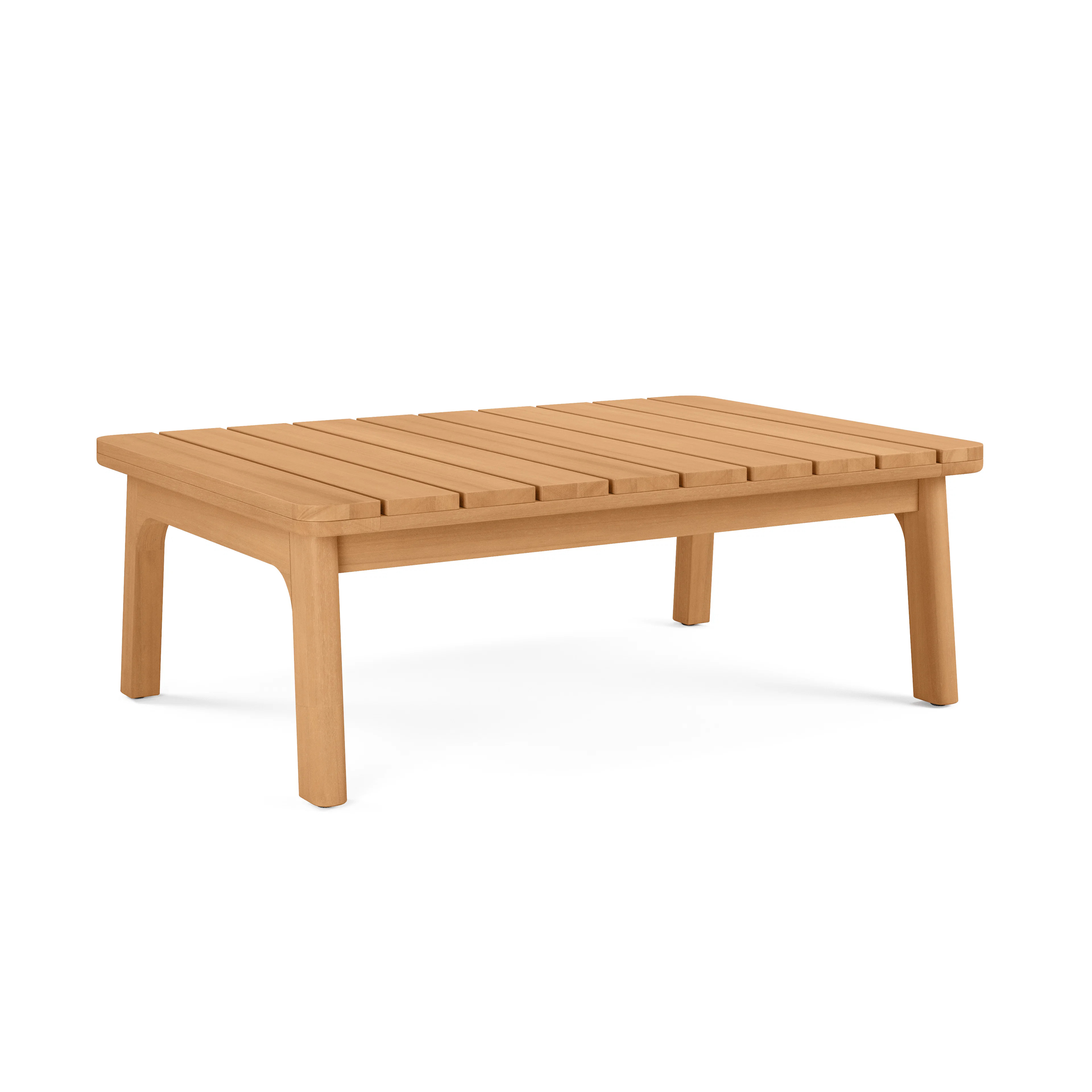 Elise 43" Outdoor Coffee Table - Light Eucalyptus | Article