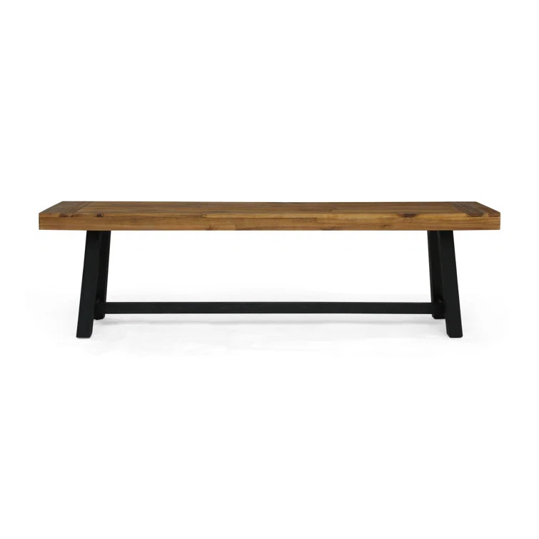 Kanisa Outdoor Wooden Bench | Wayfair North America