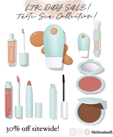 Tarte is on major sale and thie Sea collection is probably the best on their website! The bronzer is the perfect Chanel dupe! And the blush is super blendable. Tarte sea collection, Tarte blush, Tarte foundation, Chanel dupe 

#LTKbeauty #LTKSpringSale #LTKfindsunder50