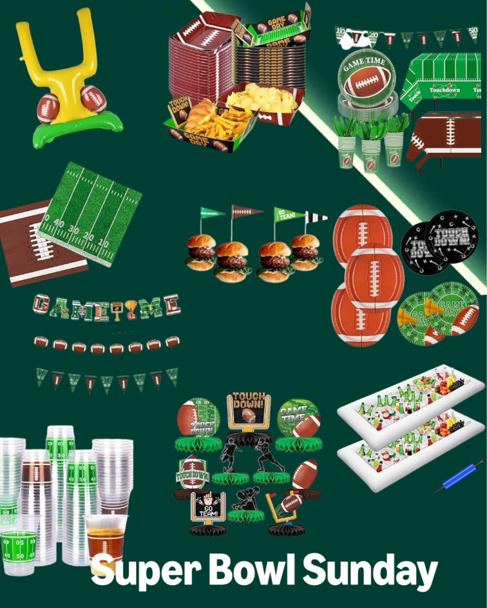 Super Bowl Sunday gear! 
#amazon #amazonprime #Superbowl #eagles #football #sunday

#LTKWatchNow #LTKHome #LTKSeasonal