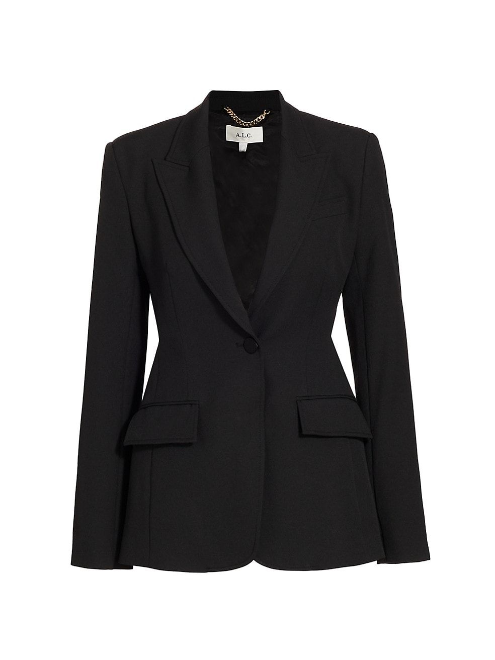 Carlyle Peak Lapel Single-Button Jacket | Saks Fifth Avenue