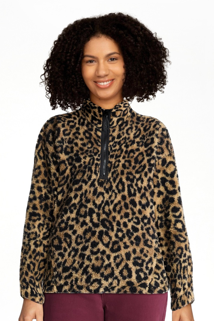 No Boundaries Plush Half-Zip Pullover, Women's | Walmart (US)