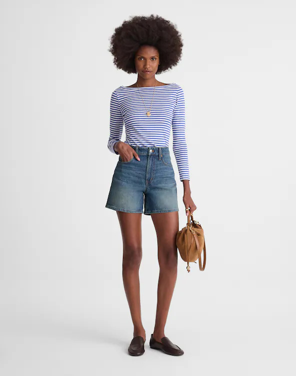 The Perfect Vintage Mid-Length Jean Short | Madewell