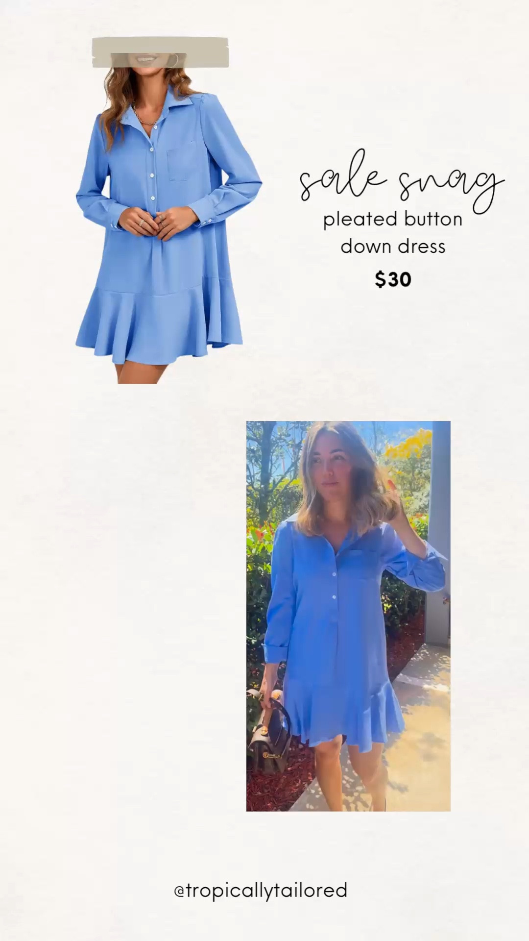 Sweet spring dress! 

This is under $30 and comes in a bunch of colors 

#LTKSaleAlert #LTKPetite