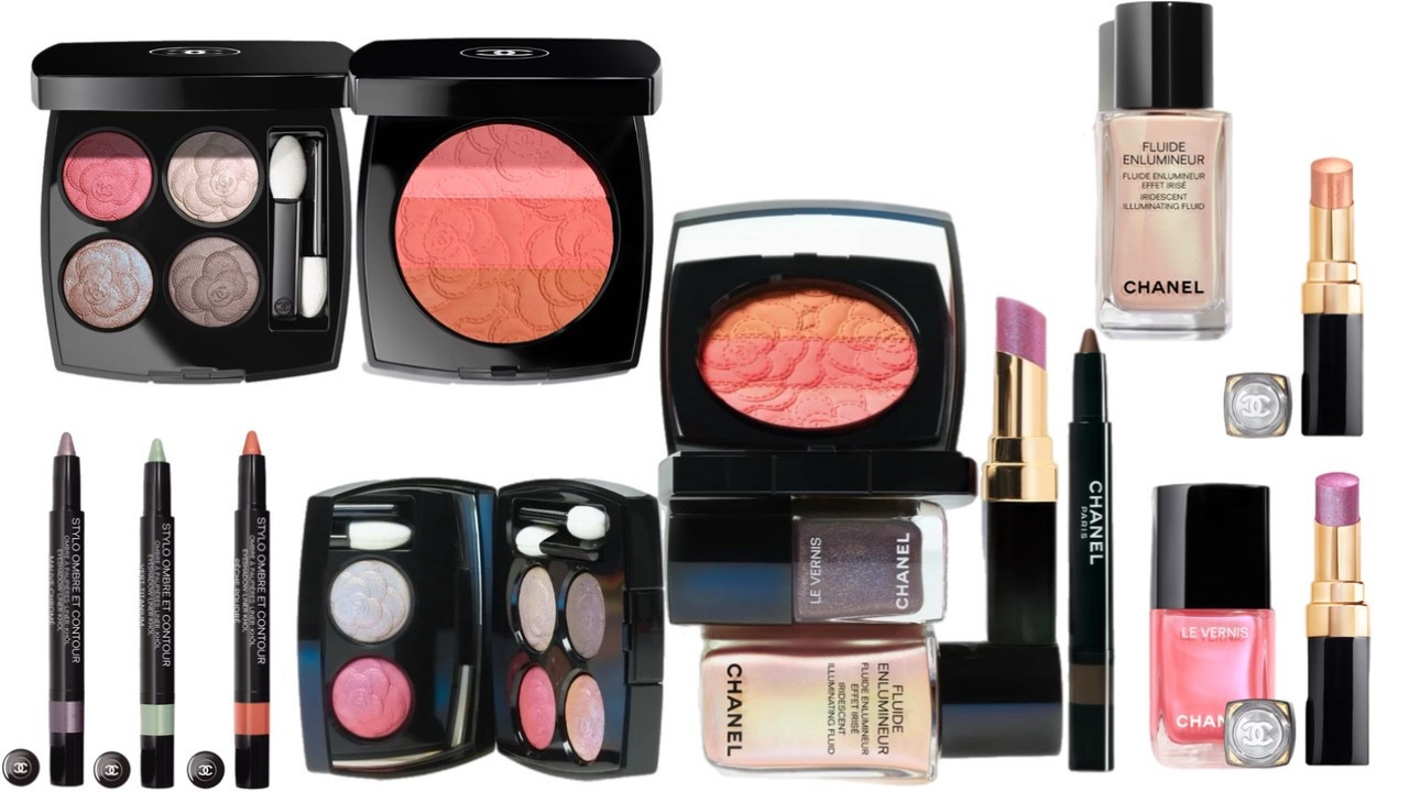 The New Chanel Camelia Collection is now available on the site. It’s also, available at Neimans and Nordstrom’s as well:) It includes one shadow palette, blush trio, two new Coco Bloom, 5 new long lasting, liquid highlight, two nail polishes, 4 new shadow sticks🌸🌺