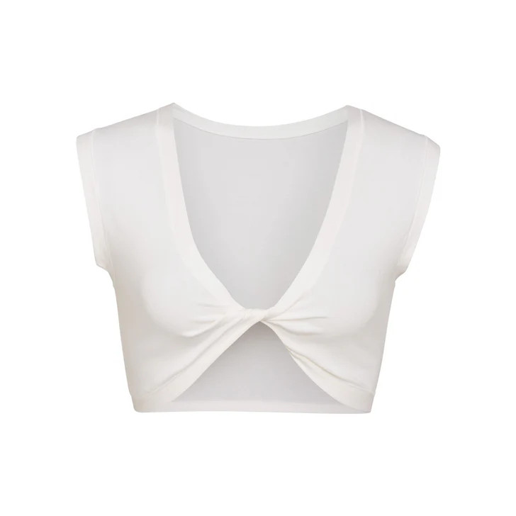TWIST CROP TOP | MARBLE | SKIMS (US)