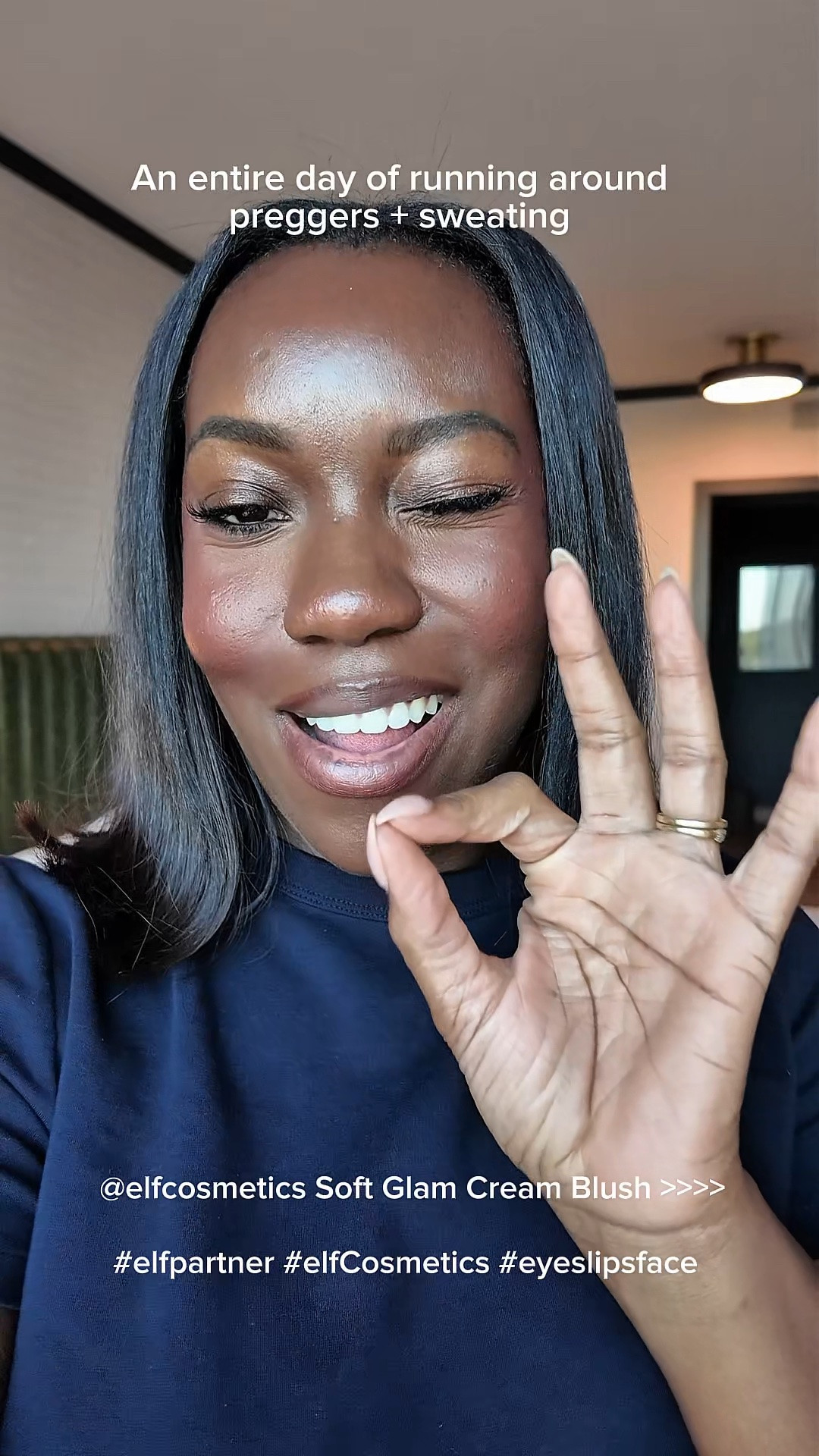 e.l.f. Cosmetics Masterclass ✔️ 
Their Soft Glam Cream Blush is so dreamy! Buildable, satin finish, and legit less than $10 
Add to cart immediately!

#elfpartner #elfCosmetics #eyeslipsface @elfcosmetics 
#Ad #elfingamazing

#LTKBeauty #LTKCon