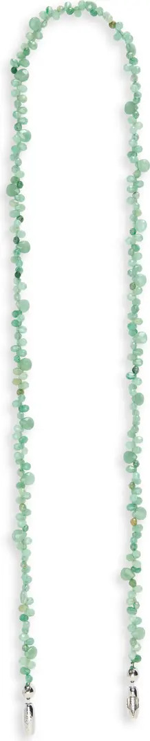 ossa Faceted Semiprecious Stone Crossbody Strap for iPhone Case | Nordstrom | Nordstrom