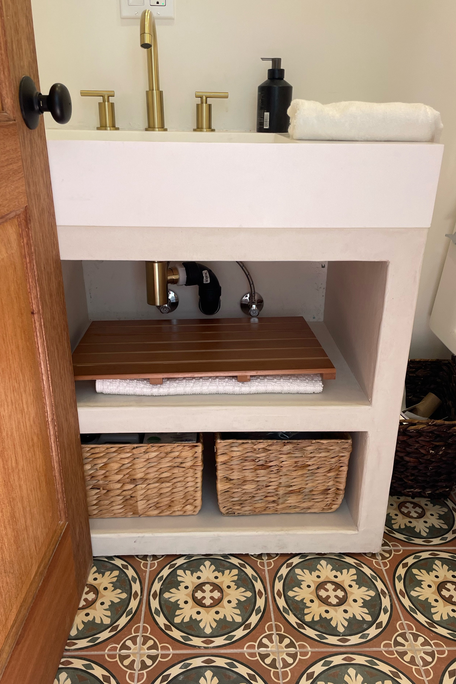 Cute baskets are great for open shelving in bathrooms!

#LTKStyleTip #LTKFindsUnder50 #LTKHome