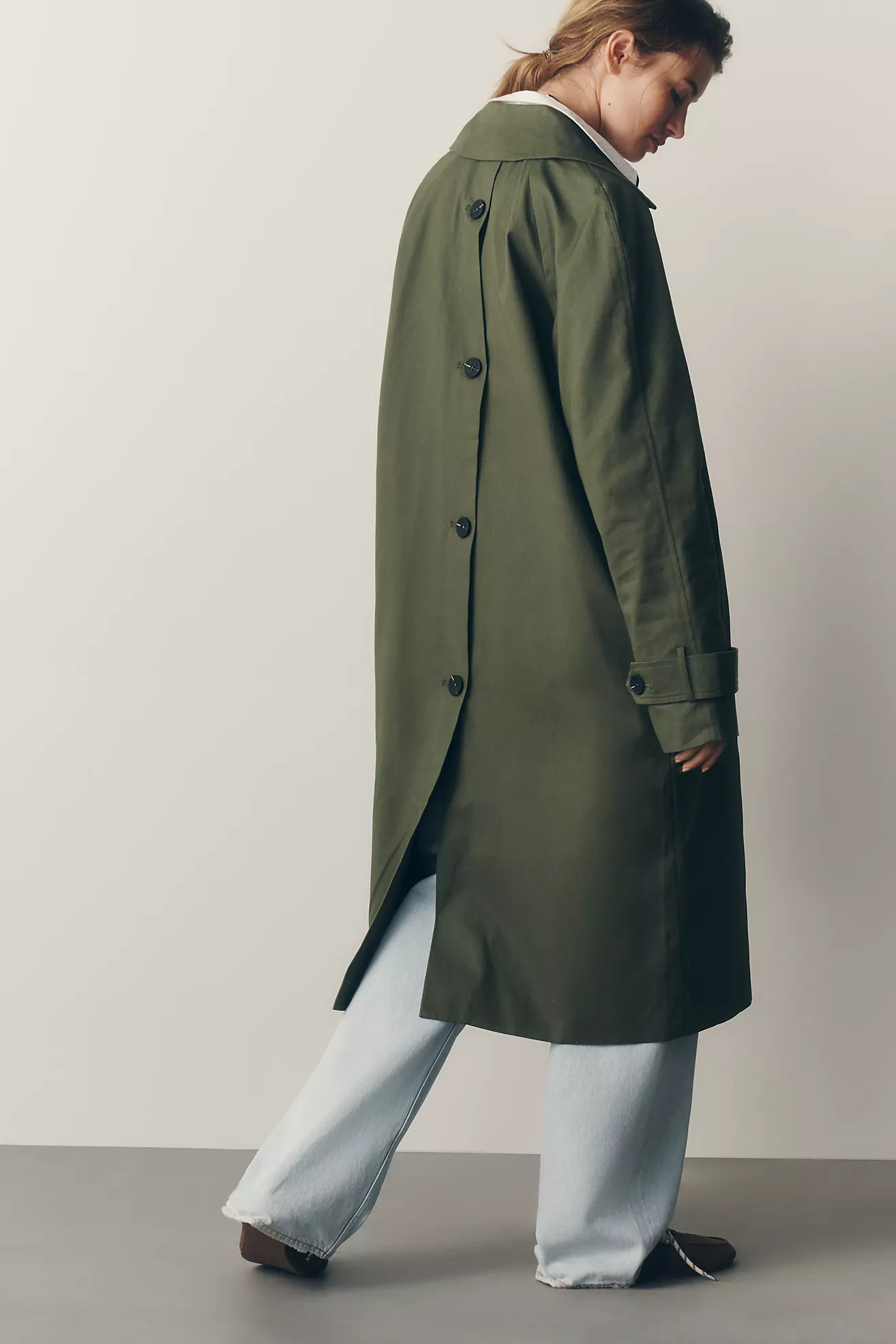 Avec Les Filles Long Trench Coat | Anthropologie (US)