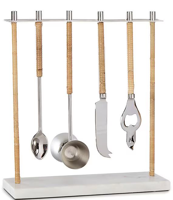 Wicker Barware Collection Bar Tool Set | Dillard's