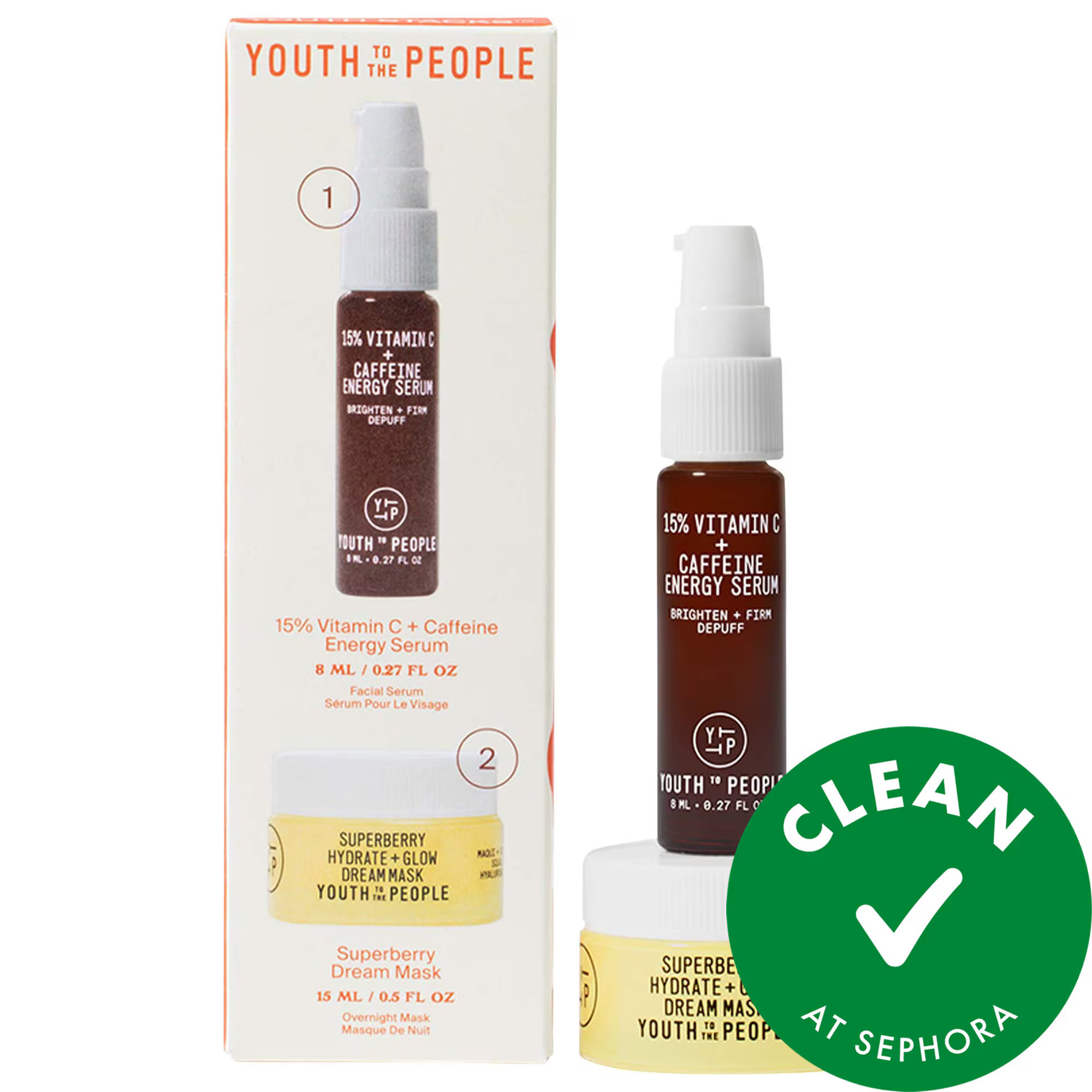 Youth To The People Youth Stacks: Brighter Tomorrow Duo for Dullness | Sephora (US)