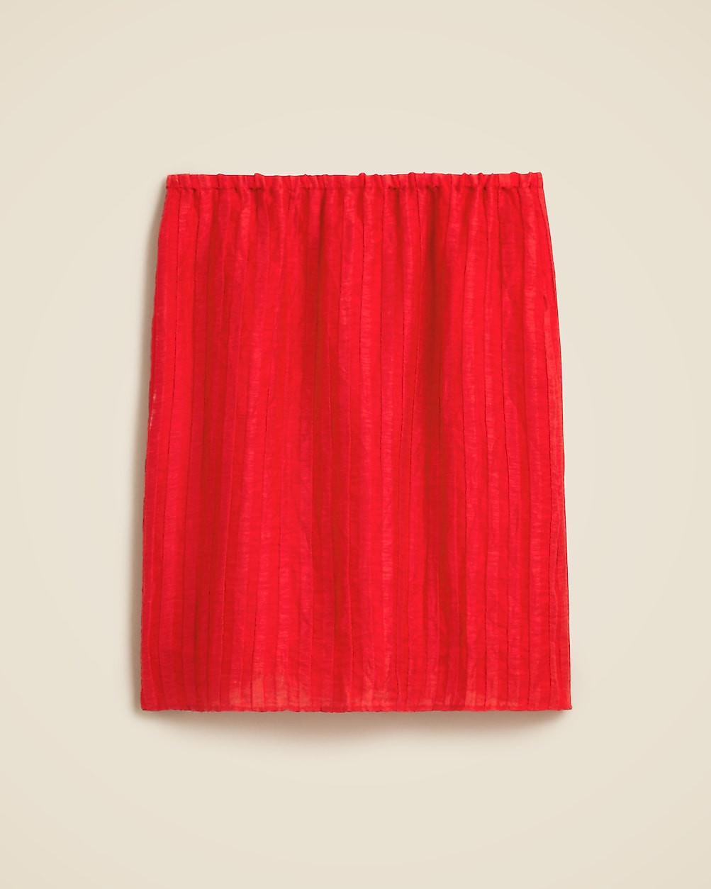Textured linen-blend skirt | J. Crew US