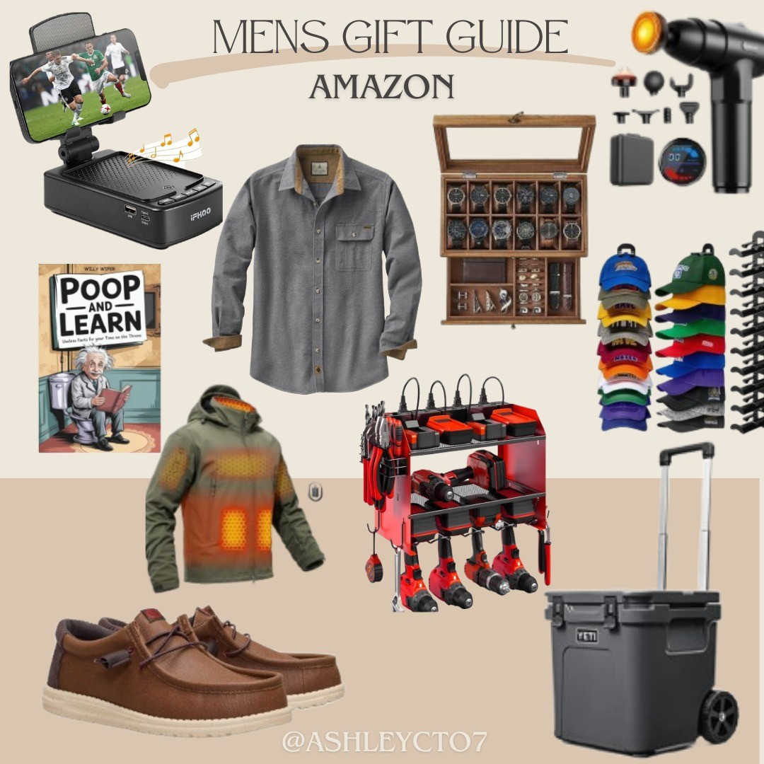 Gift ideas for the men in your life! 

#LTKCyberWeek #LTKHoliday #LTKMens