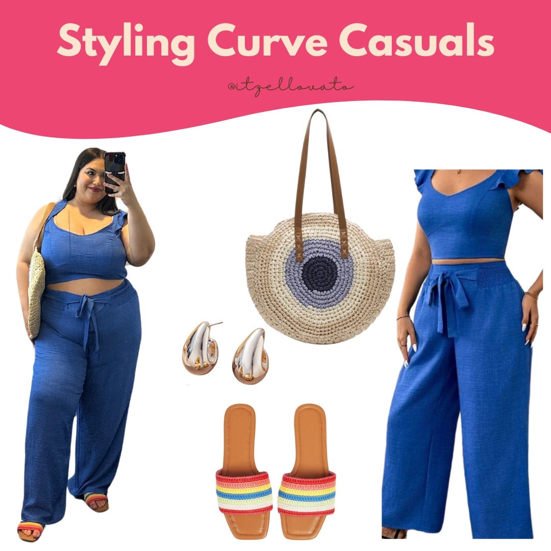 styling curve casuals. Cute spring set. 

#LTKMidsize #LTKStyleTip #LTKPlusSize