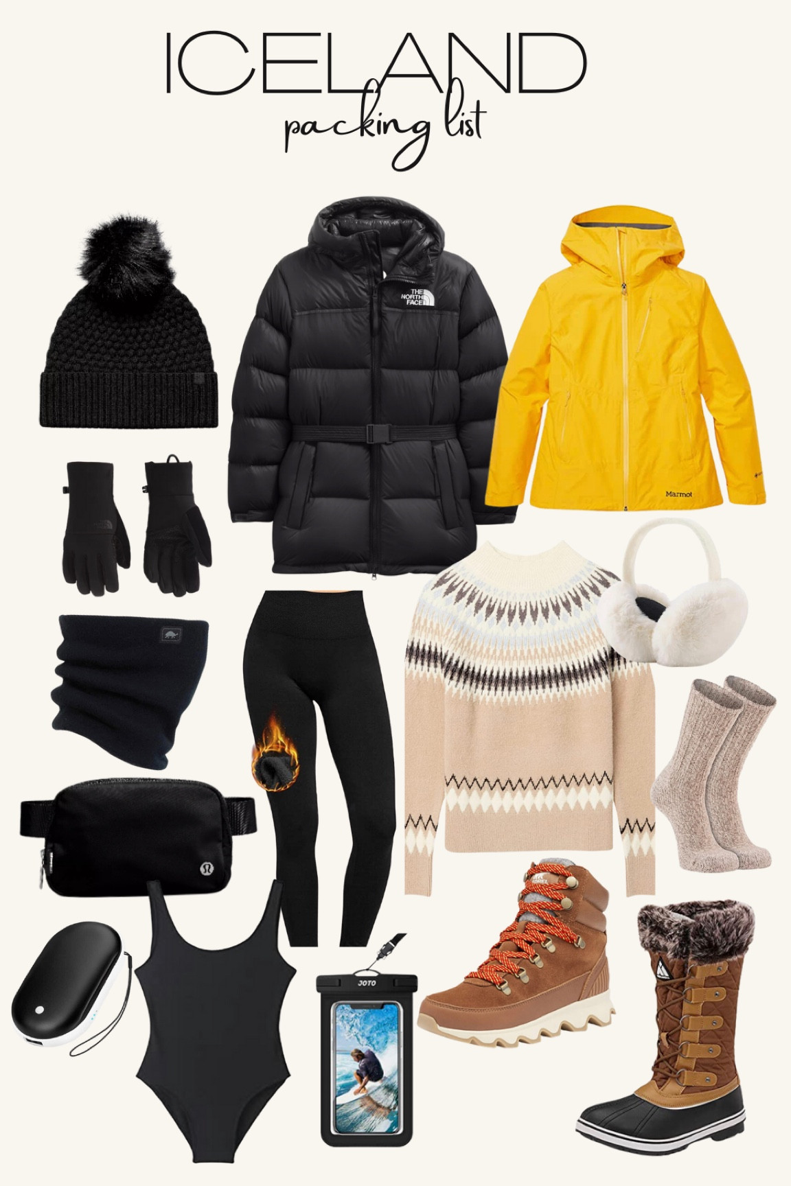 Iceland outfit 
Winter outfit 
Iceland packing list 
Fleece leggings
Nordic sweater  
Hand warmer
Snow boots 

#LTKstyletip #LTKtravel