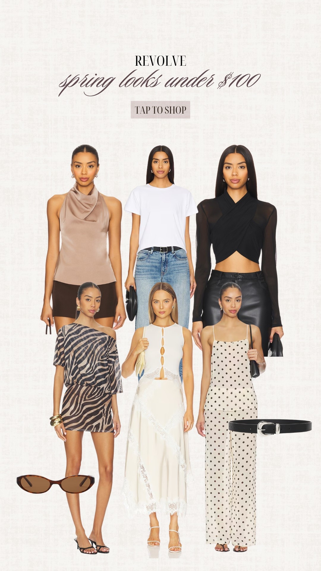 Revolve Spring Looks Under $100

#LTKSeasonal #LTKgrwm #LTKootd