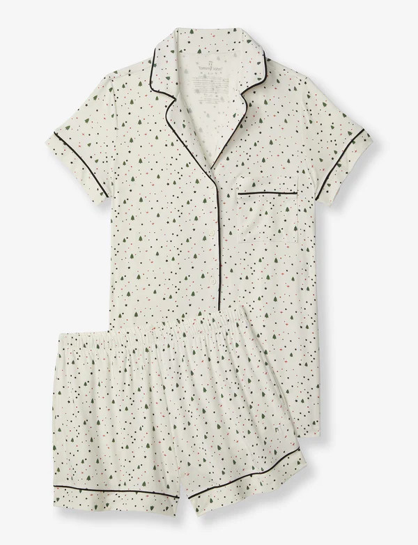 Women's Short Sleeve Top & Short Pajama Set | Tommy John