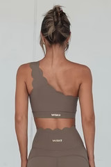 Dynamic One Shoulder Sports Bra | WISKIIACTIVE