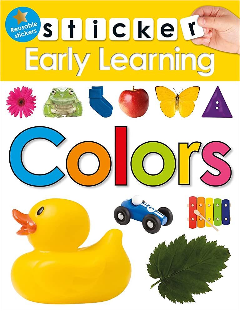 Sticker Early Learning: Colors: With Reusable stickers | Amazon (US)